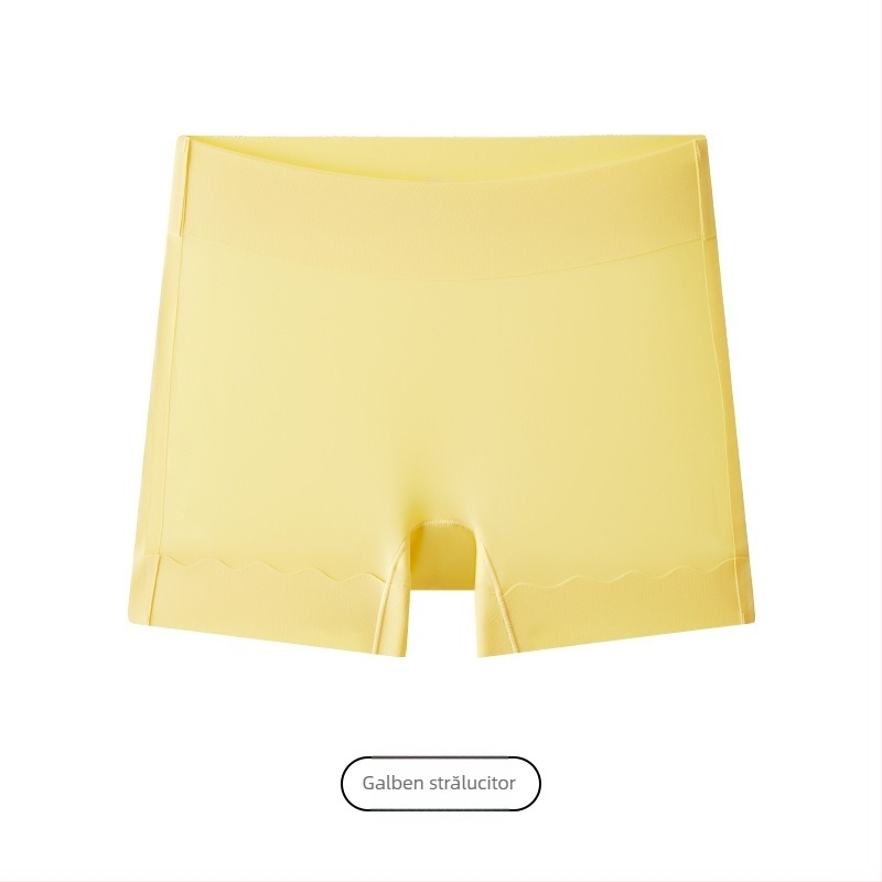 Boxeri nailon cu efect fără urme, ridicare fese, strângere abdomen, talie medie