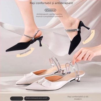 Bandă antialunecare pentru călcâi din PU – model High heels anti-falling heel straps, potrivit pentru încălțăminte de serviciu, expander de pantofi, primăvară, adulți