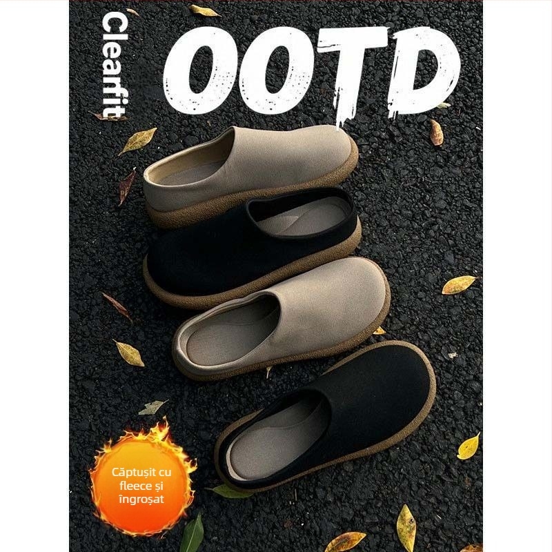 Pantofi bărbați slip-on cu vârf închis, partea superioară din piele sintetică, talpă PVC, talpă Turnată prin injecție, stil leisure