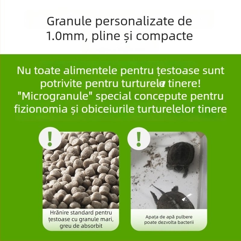 Hrană pentru țestoase juvenile – pelete, marcă YEE, hrană pentru animale acvatice
