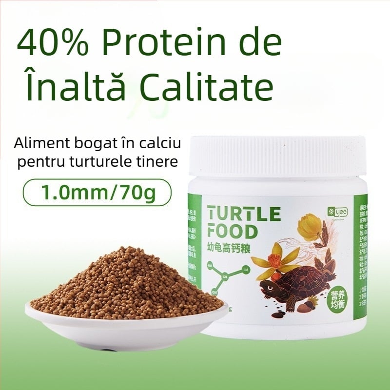 Hrană pentru țestoase juvenile – pelete, marcă YEE, hrană pentru animale acvatice