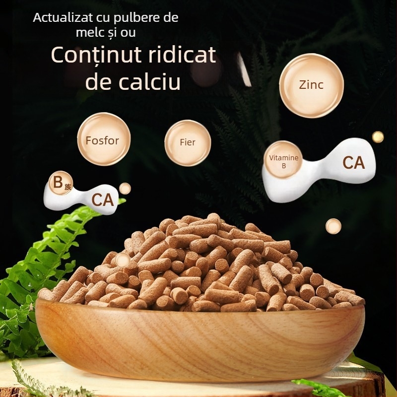 yee Hrana pentru țestoase – granule, cu proteine ridicate și calciu, pentru țestoase de acvariu, 0,3 kg, ambalaj 20 buc
