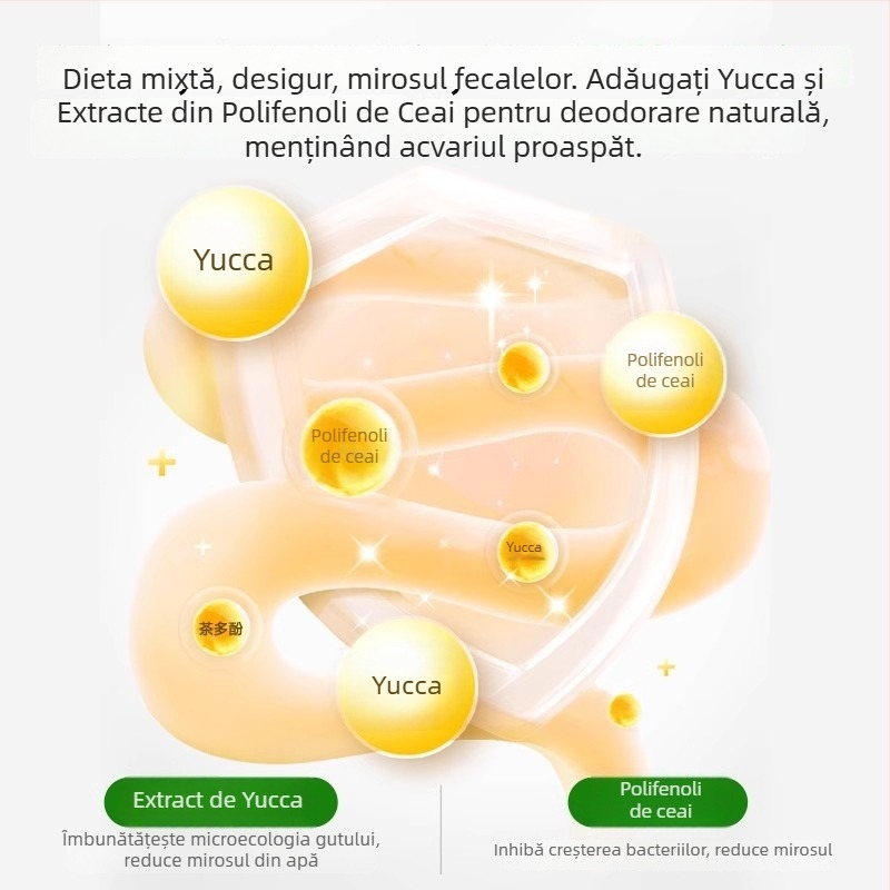 Hrană pentru țestoase Yee – hrană pe fragmente; Brand: Yee; Origine: Shandong; Ambalaj: 1 bucată; Tip: hrană pentru animale de acvariu