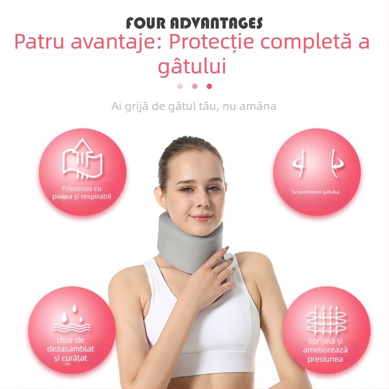 Protector de gât din burete, tracțiune cervicală, pentru gât, Xiongfeng