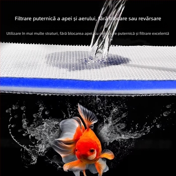PU burete de filtrare pentru acvariu, filtrare din burete cu permeabilitate înaltă, mediu biochimic îngroșat, 200 g, marcă Guanzhoumu