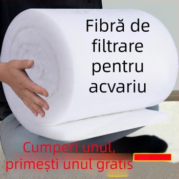 Vată filtrantă pentru acvariu, cu burete dens și vată biochimică pentru filtrare în acvariu