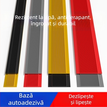 Covoraș antiderapant pentru trepte, PVC, autoadeziv, impermeabil, rezistent la uzură