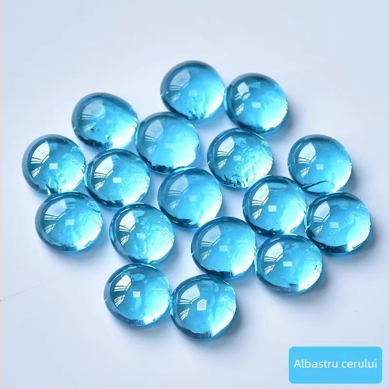 Pietre de peisaj pentru acvariu și mărgele plate din sticlă pentru decor hidroponic în acvariu • Item 427466137198 • Category: landscape stone • Weight: jin • Imported: No • Cross-border export: No