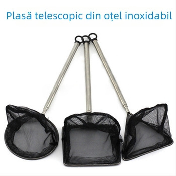 Prindător telescopic pentru acvariu – oțel inoxidabil, origine Guangdong, echipament pescuit