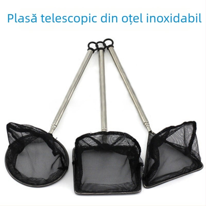 Prindător telescopic pentru acvariu – oțel inoxidabil, origine Guangdong, echipament pescuit