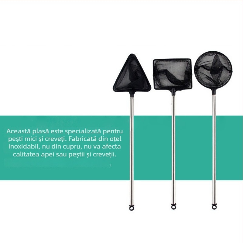 Prindător telescopic pentru acvariu – oțel inoxidabil, origine Guangdong, echipament pescuit