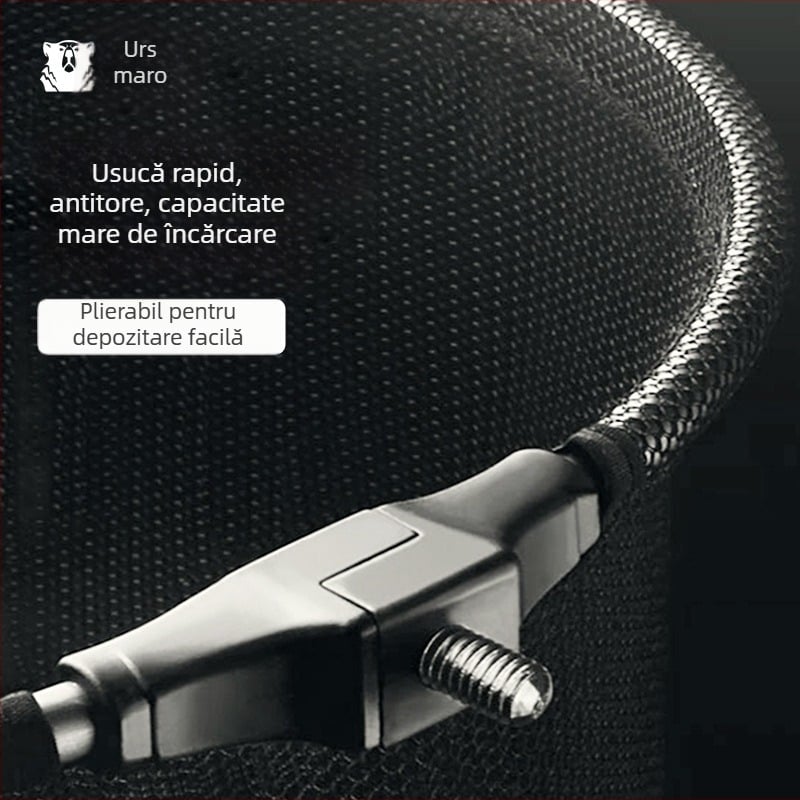 Brown Bear plasă de pescuit pliabilă cu protecție anti-cârlig și cadrul din aliaj magneziu-aluminiu