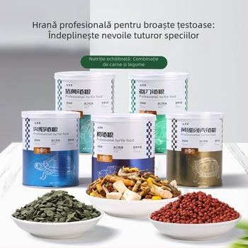 Hrană pentru țestoase – carne pură, freeze-dried, 350 g, pachet cu 20 de cutii, pentru acvariu