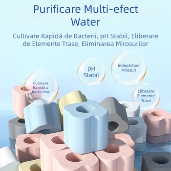 Medii filtrante ceramice pentru acvarii cu pești de apă dulce — bilă bio-mediu pentru cultură bacteriană și purificarea apei