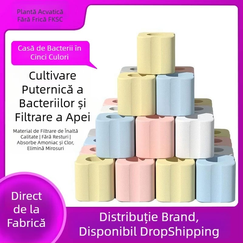 Medii filtrante ceramice pentru acvarii cu pești de apă dulce — bilă bio-mediu pentru cultură bacteriană și purificarea apei