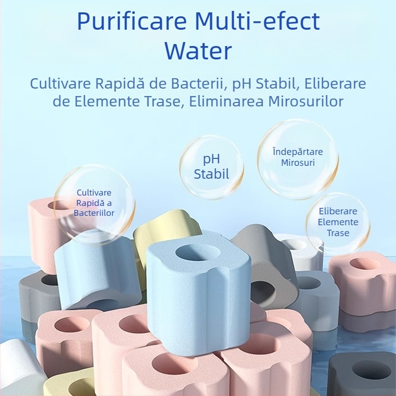 Medii filtrante ceramice pentru acvarii cu pești de apă dulce — bilă bio-mediu pentru cultură bacteriană și purificarea apei