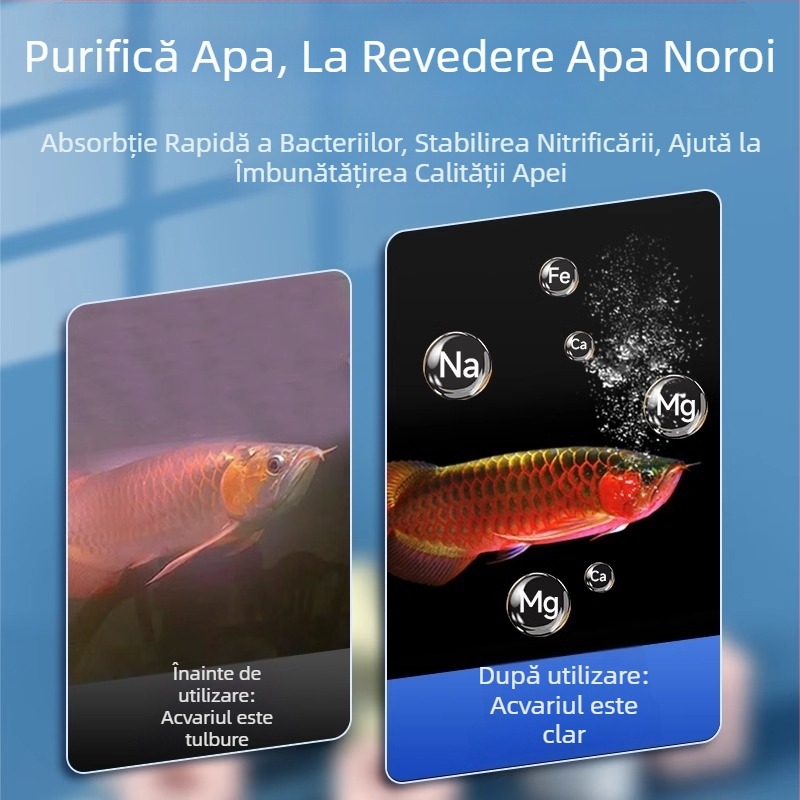 Medii filtrante ceramice pentru acvarii cu pești de apă dulce — bilă bio-mediu pentru cultură bacteriană și purificarea apei