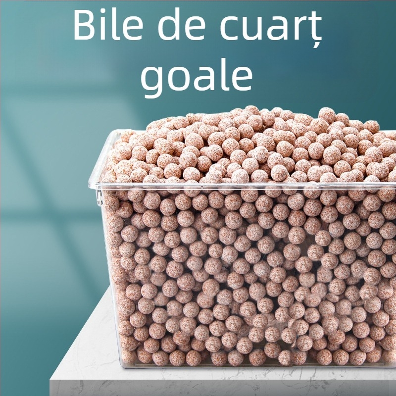 Medii filtrante din ceramică pentru acvariu — minge goală de cuarț, bilă nano-cultură biochimică, adăpost pentru bacterii; Brand: Great Craftsman Shancai; Greutate: catty