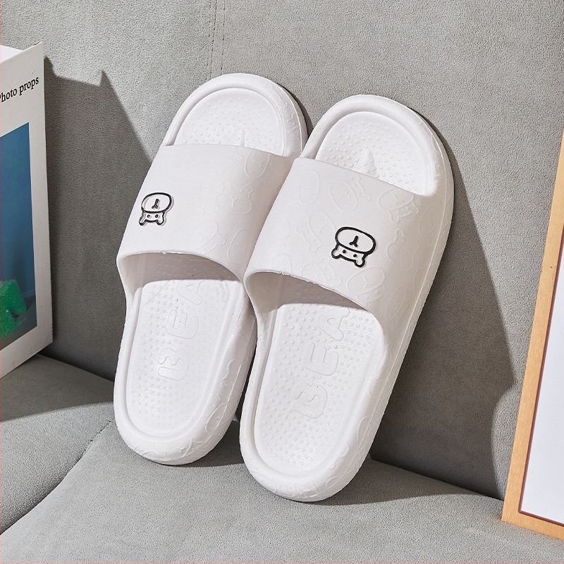 Papuci de interior unisex — deget deschis, turnate prin injecție, partea superioară din plastic, talpă PVC, rezistenți la uzură, anti-alunecare