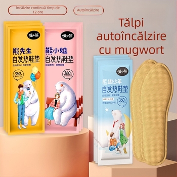Tălpi încălzite pentru pantofi – fibră nețesută, talpă întreagă, încălzire de 8 ore, disponibile în diverse modele, unisex