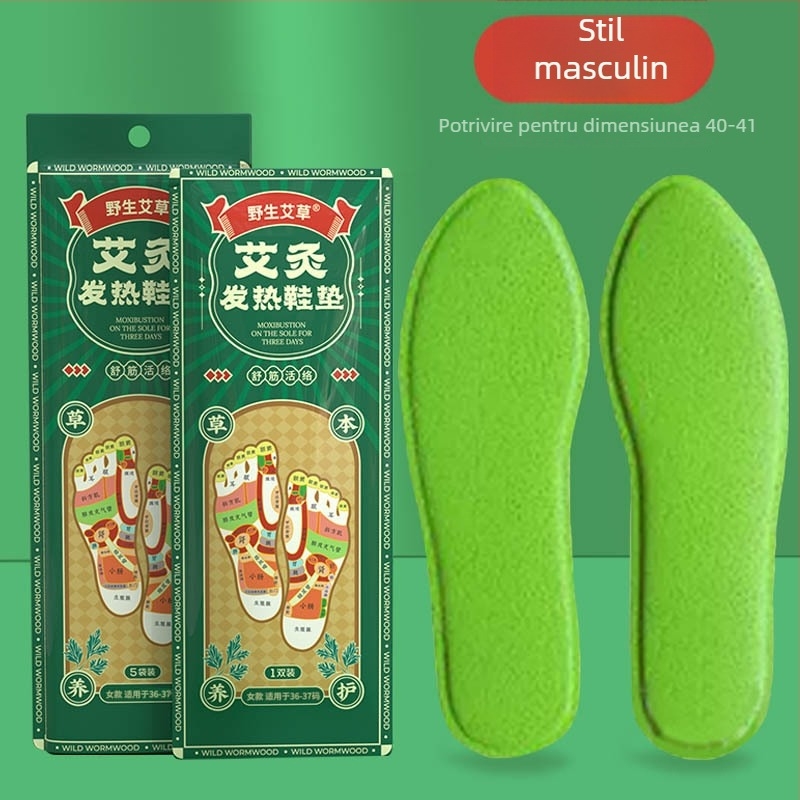 Tălpi încălzite pentru pantofi – fibră nețesută, talpă întreagă, încălzire de 8 ore, disponibile în diverse modele, unisex