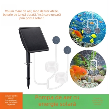 Pompa de oxigen portabilă solară pentru uz casnic – complet automată, silențioasă, cu utilizare AC/DC