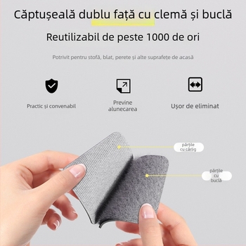 Fixator pentru lenjerie de pat și perne de canapea, cu adeziv siliconic fără urme — patch anti-alunecare, invizibil, puternic