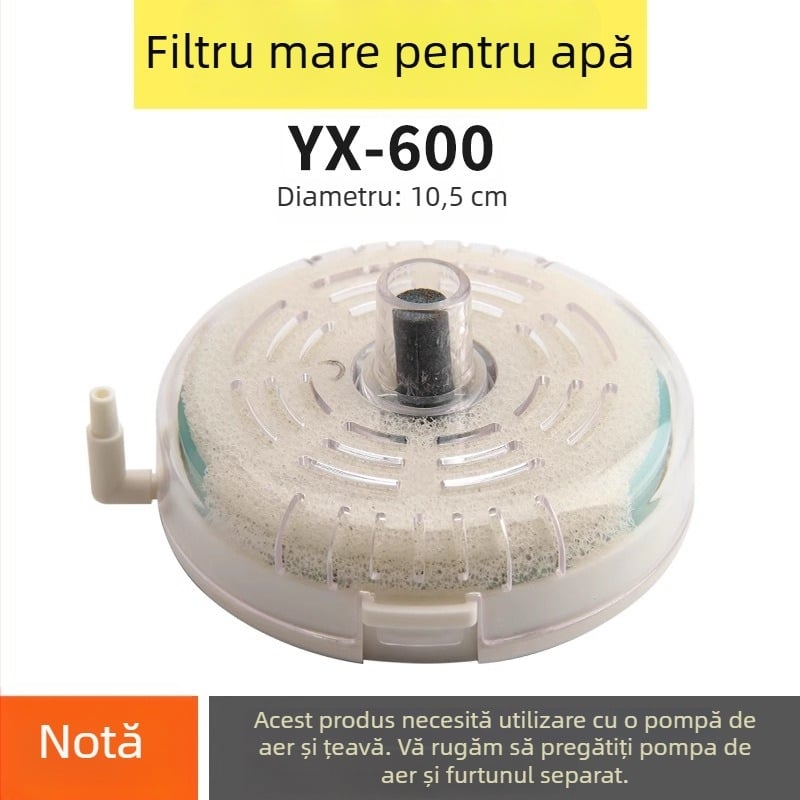 Filtru pneumatic pentru acvariu — din plastic, marca BESSN, neimportat