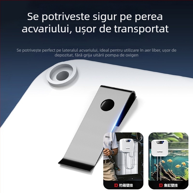 Pompa de oxigen cu patru prize pentru pescuit în aer liber și acvariu casnic (Brand: Wu Shang; Greutate: 120 g; Importat: Nu)