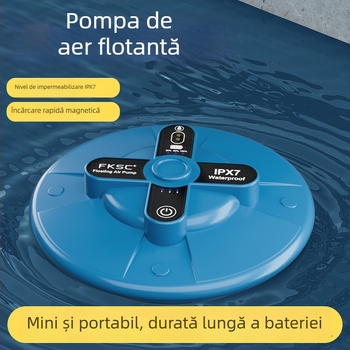 Aerator plutitor pentru apă – portabil, pompă automată de oxigen, greutate 400 g, brand Crazy Water Plants