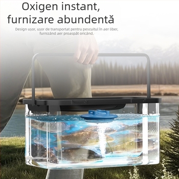 Aerator plutitor pentru apă – portabil, pompă automată de oxigen, greutate 400 g, brand Crazy Water Plants