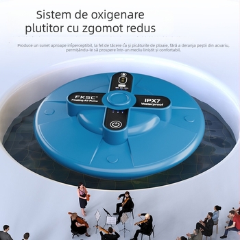 Aerator plutitor pentru apă – portabil, pompă automată de oxigen, greutate 400 g, brand Crazy Water Plants