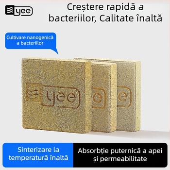 Material filtru pentru acvariu — mediu de filtrare din plastic, greutate 0.4 kg, marcă Yee