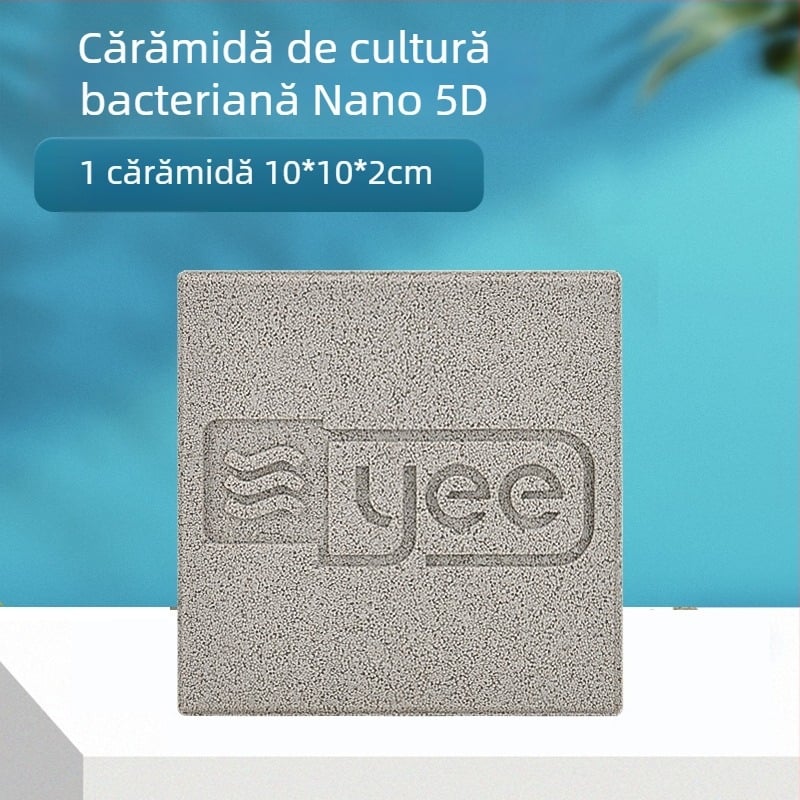 Material filtru pentru acvariu — mediu de filtrare din plastic, greutate 0.4 kg, marcă Yee