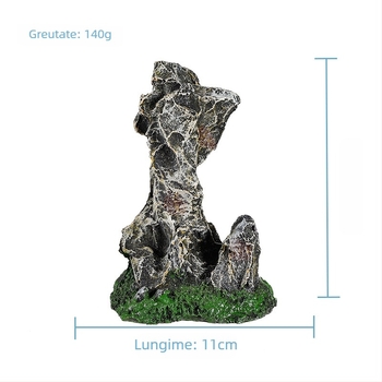 Pietriș decorativ pentru acvariu din rășină – Taihu Stone, decor pentru acvariu