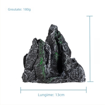 Pietriș decorativ pentru acvariu din rășină – Taihu Stone, decor pentru acvariu