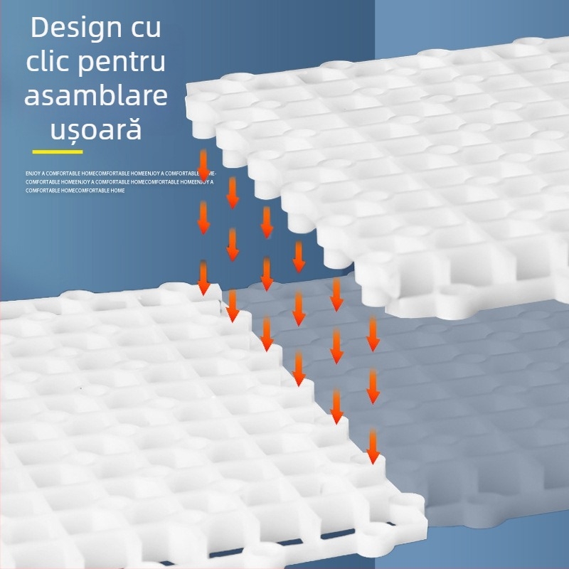 Platformă inferioară de filtrare pentru acvariu cu grilă pentru țestoase - Material PP, Greutate 131 g, Brand Yijingcheng