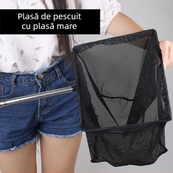 Plasă de acvariu pentru pești, plastic, Jialu, 0.3 kg, Echipament de acvariu