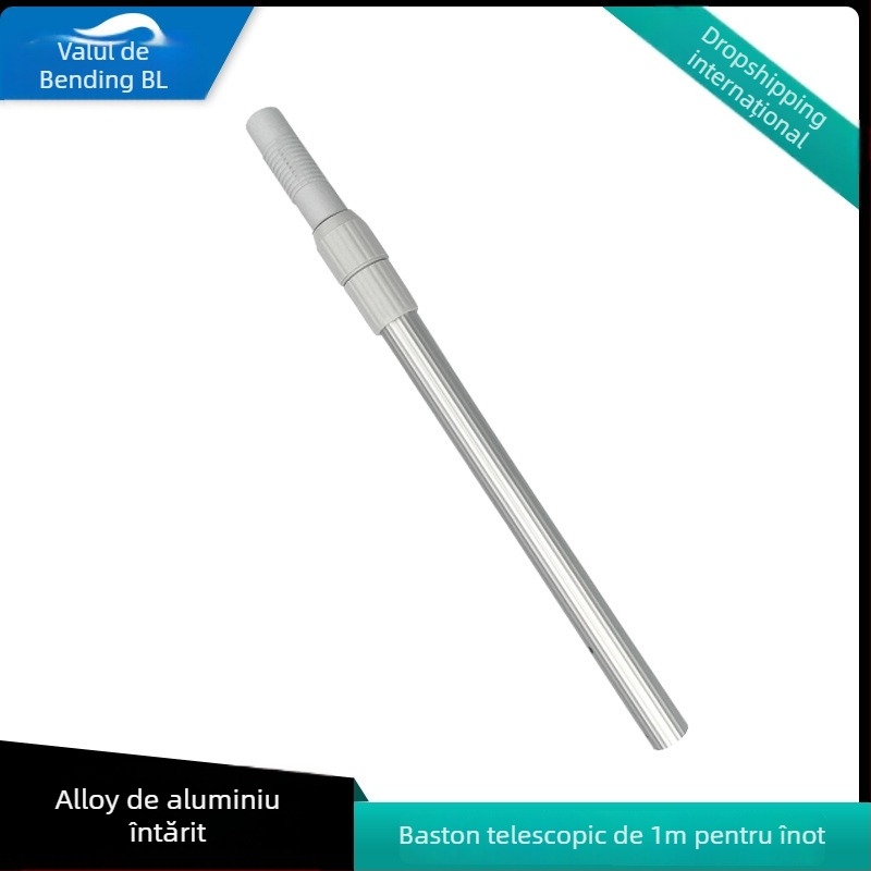 Plasă pentru frunze de piscină adâncă, cu mâner detașabil, durabilă