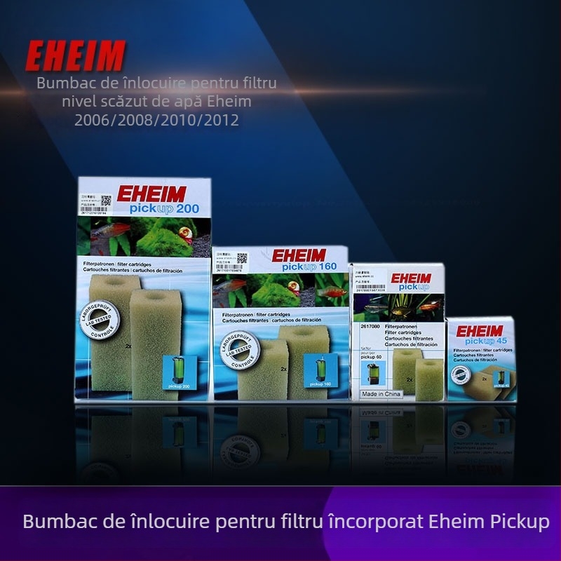 Filtru de bumbac EHEIM pentru filtru mecanic cu nivel scăzut de apă, membrană încorporată pentru îndepărtarea uleiului (Material: Alt; Categoria produsului: Filtru de bumbac/Filtru; Importat: Nu; Brand: Alt)