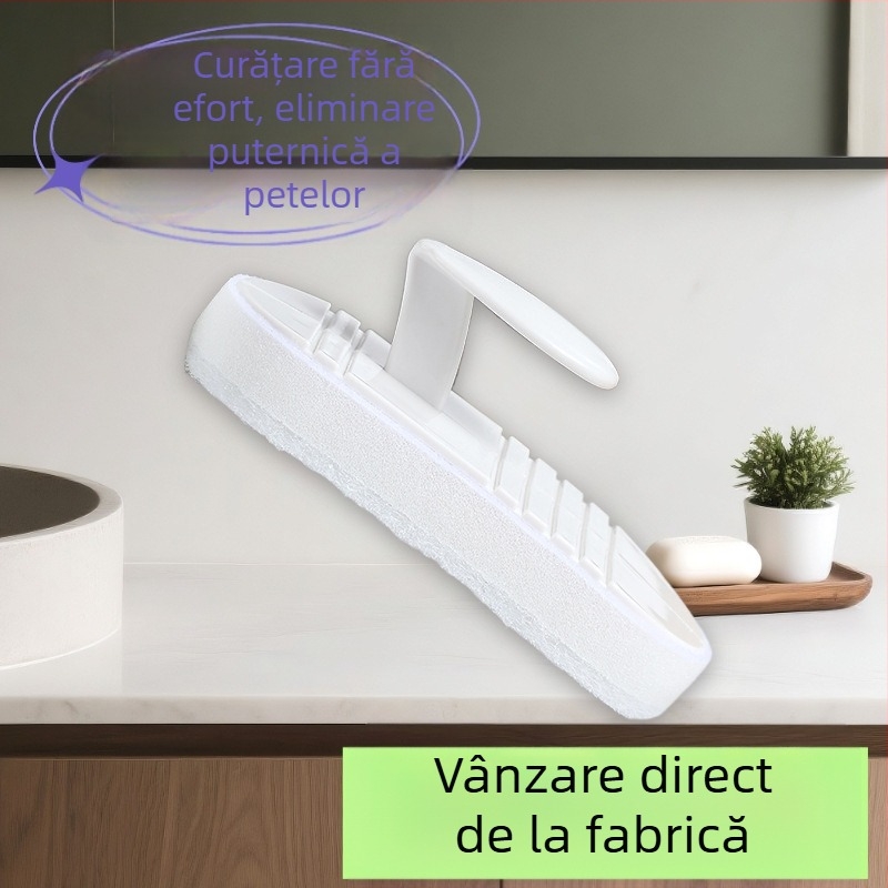 Hengwei Perie flexibilă pentru curățare baie cu mâner, PP + burete, ambalaj carton, 200 seturi