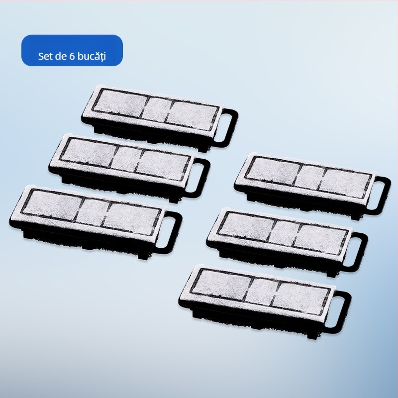 Filtru de acvariu montat pe perete — filtrare 3 în 1, circulația apei și oxigenarea, corp din plastic, material filtrant din bumbac