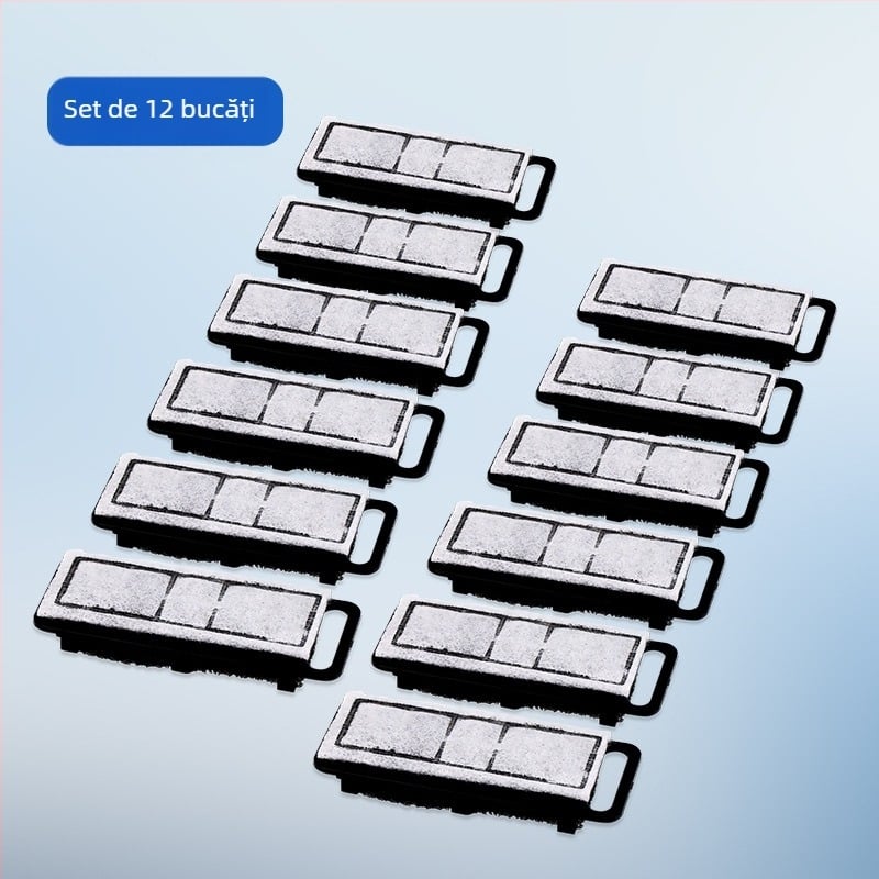 Filtru de acvariu montat pe perete — filtrare 3 în 1, circulația apei și oxigenarea, corp din plastic, material filtrant din bumbac