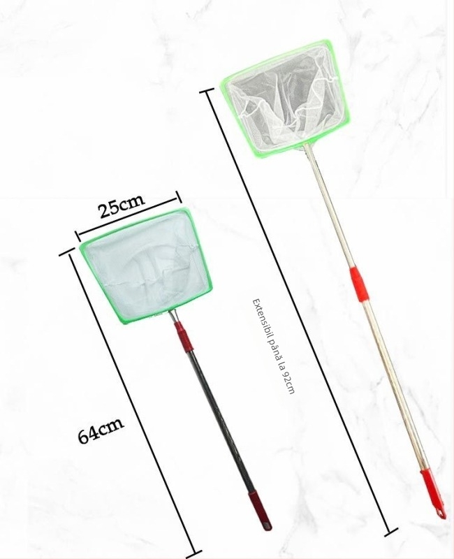 Plasă de insecte pliabilă pentru copii, pentru capturat libelule și fluturi (ramă din oțel inoxidabil; greutate 225 g; Chi Yiheng)