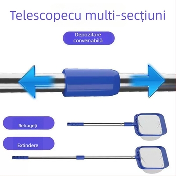 Plasă telescopică din nailon pentru acvariu – Naichong, plasă de pescuit pentru echipament de acvariu