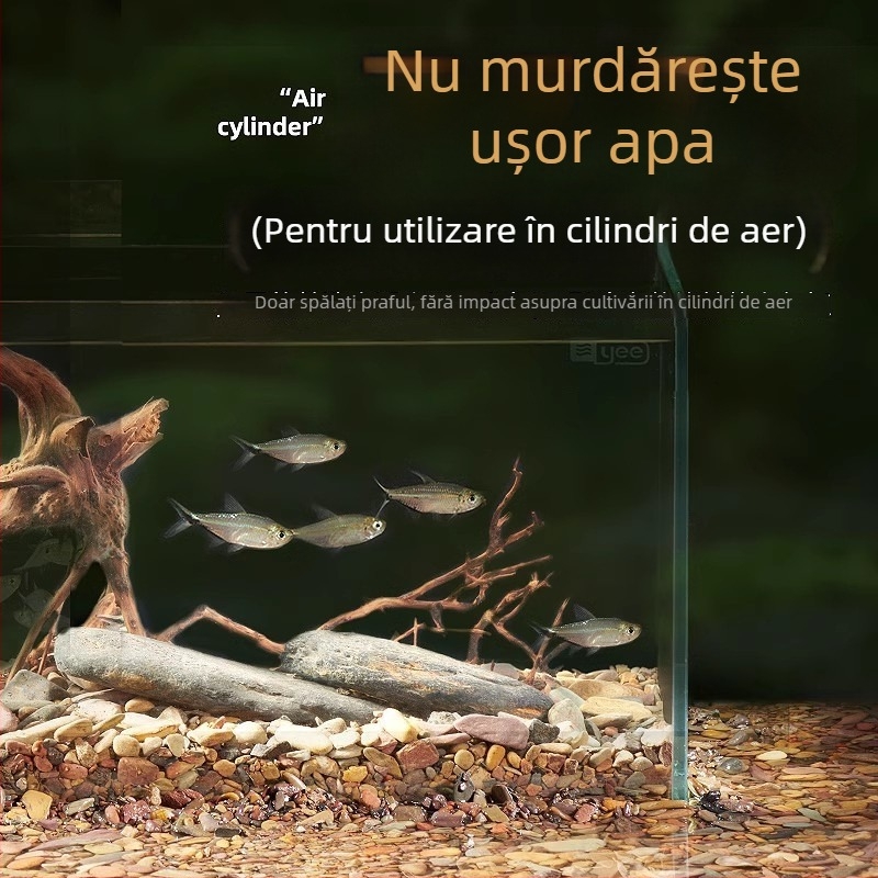 Nisip de râu din gresie pentru acvariu, substrat natural la fund, decor peisaj pentru acvariu, 1,5 kg, origine Shandong