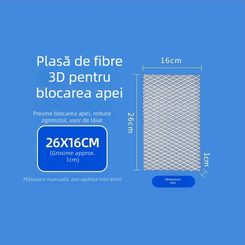 Filtru de acvariu din fibre pentru prevenirea blocărilor (Material: Plastic; Categoria: Filtru din fibre; Greutate: 100)