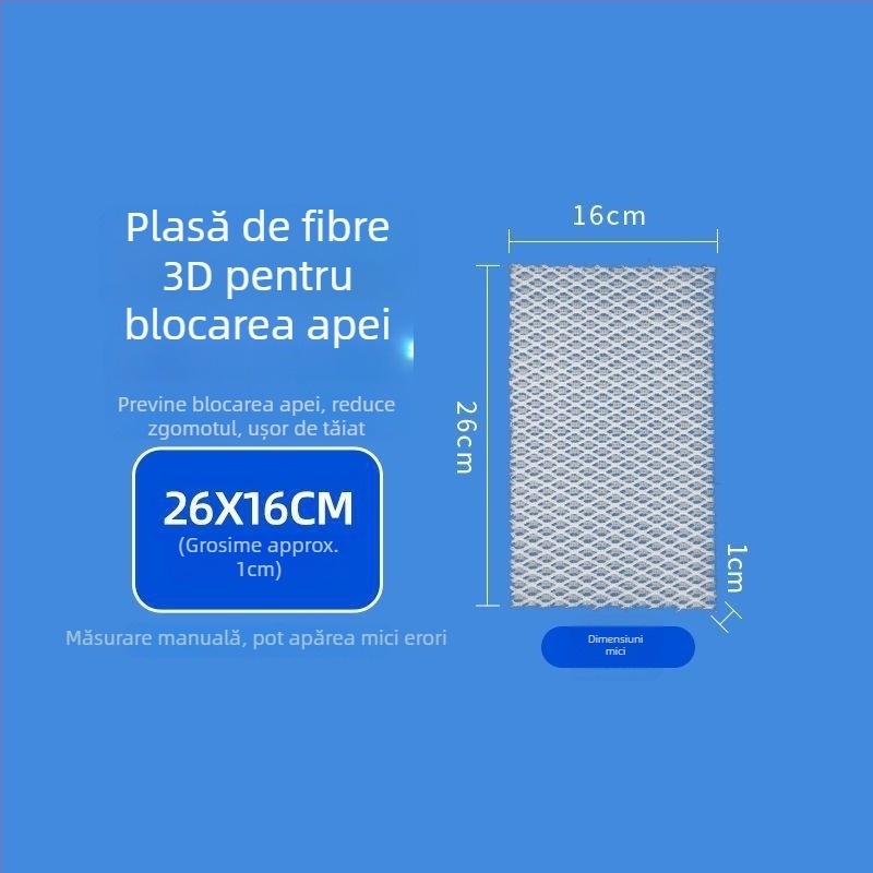 Filtru de acvariu din fibre pentru prevenirea blocărilor (Material: Plastic; Categoria: Filtru din fibre; Greutate: 100)