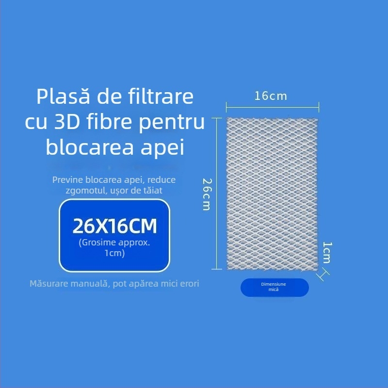 Filtru de acvariu din fibre pentru prevenirea blocărilor (Material: Plastic; Categoria: Filtru din fibre; Greutate: 100)
