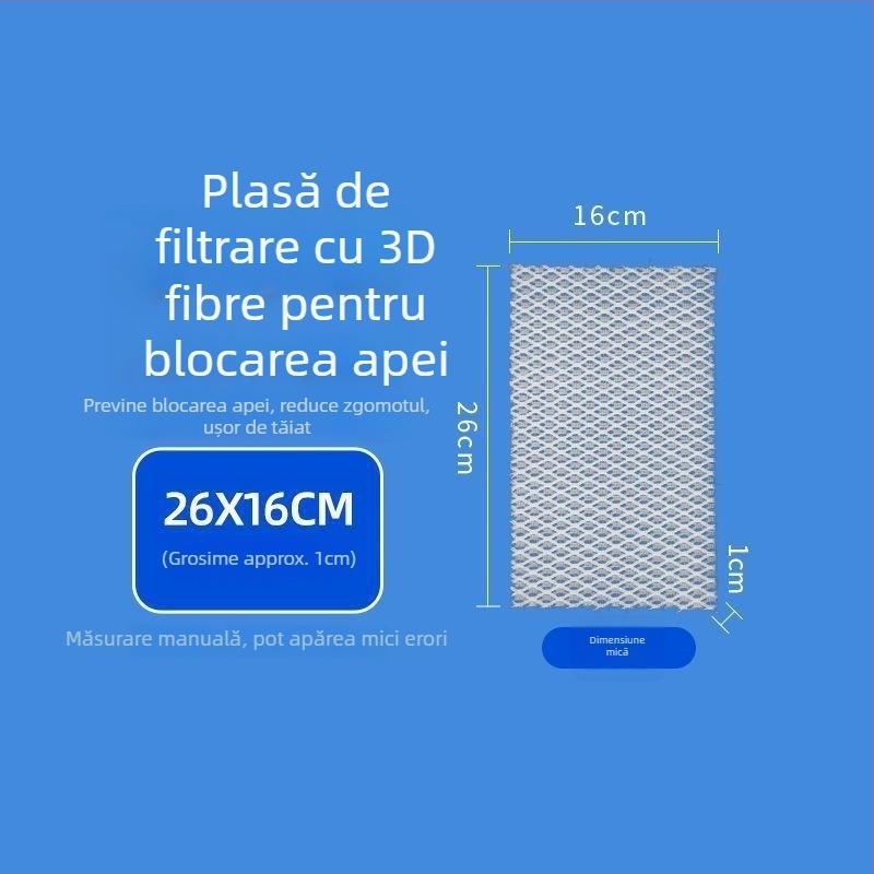 Filtru de acvariu din fibre pentru prevenirea blocărilor (Material: Plastic; Categoria: Filtru din fibre; Greutate: 100)